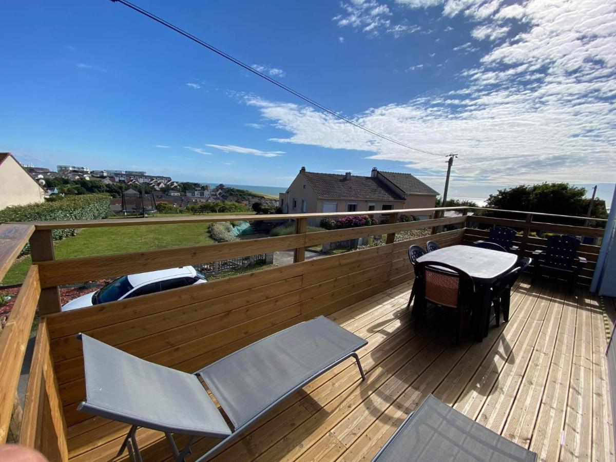 Entre Ciel Et Mer, Maison Neuve Vue Mer Proche De La Plage Equihen-Plage Exterior photo